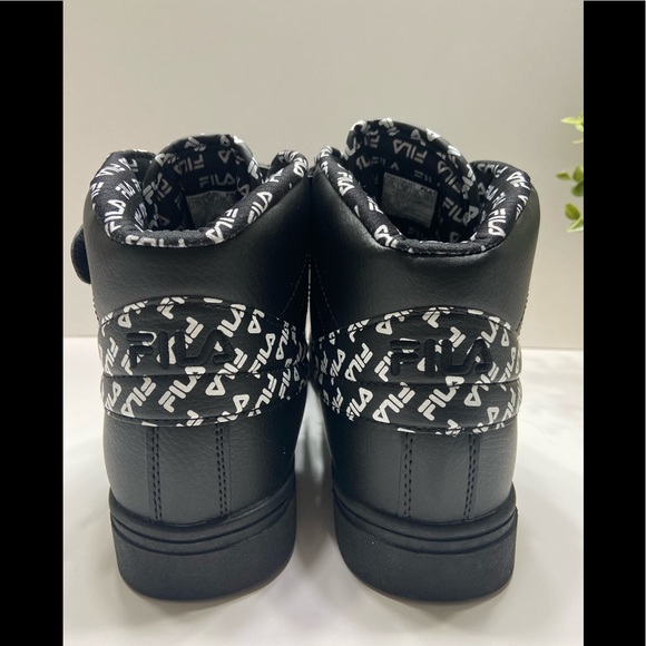 NEW Fila Mens Vulc 13 Bandana Multilogo Lifestyle High-Top Sneakers Shoes 11.5 - Picture 4 of 9